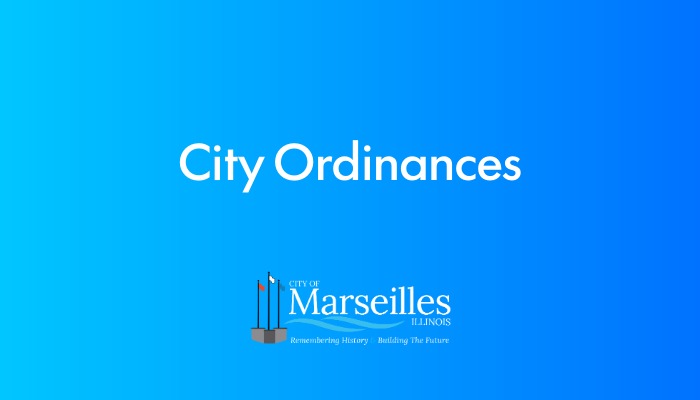 ordinances